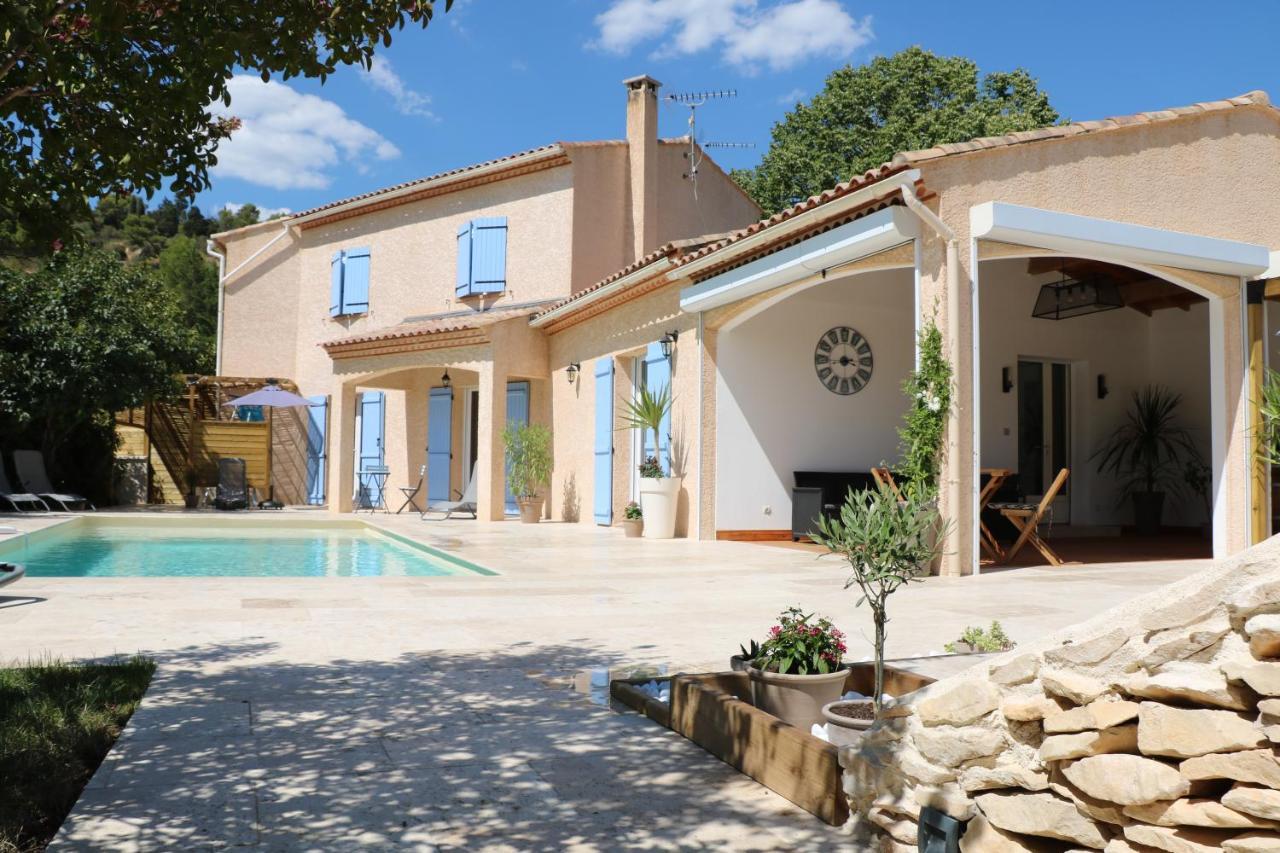 La Villa Des Moulins Calvisson Exterior foto